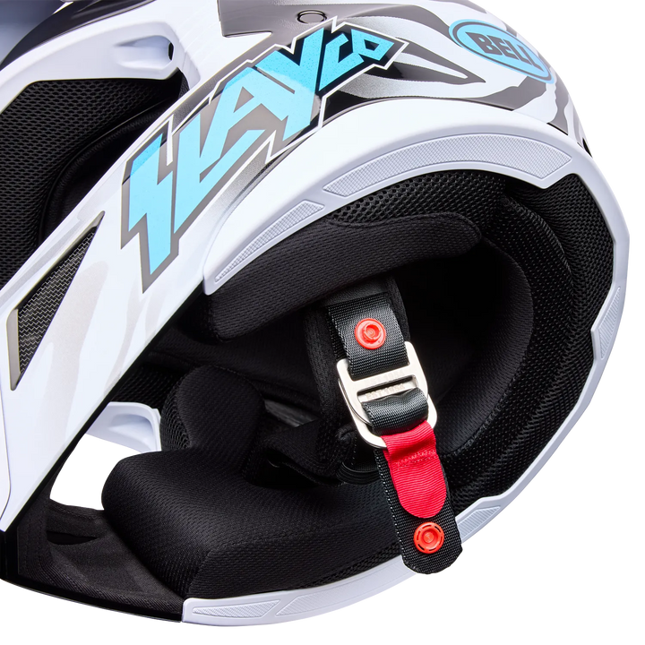 Bell MX-10 Mips Slayco Motocross Helmet White Blue