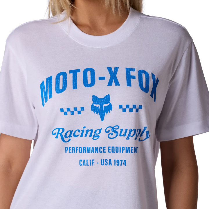 Fox Ladies Supply Tee White
