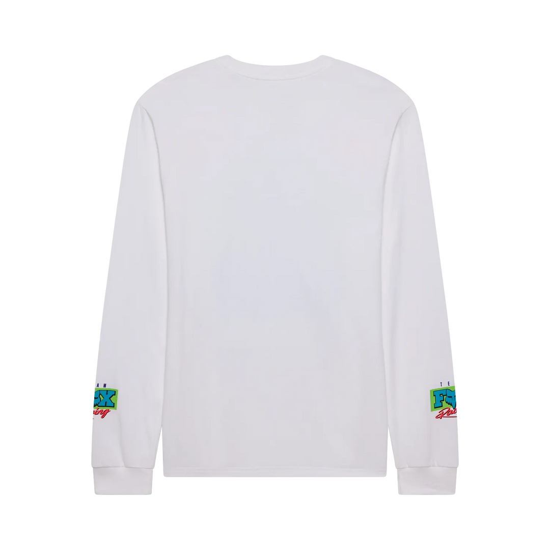 Fox Hardcore 195 Original Long Sleeve Tee White