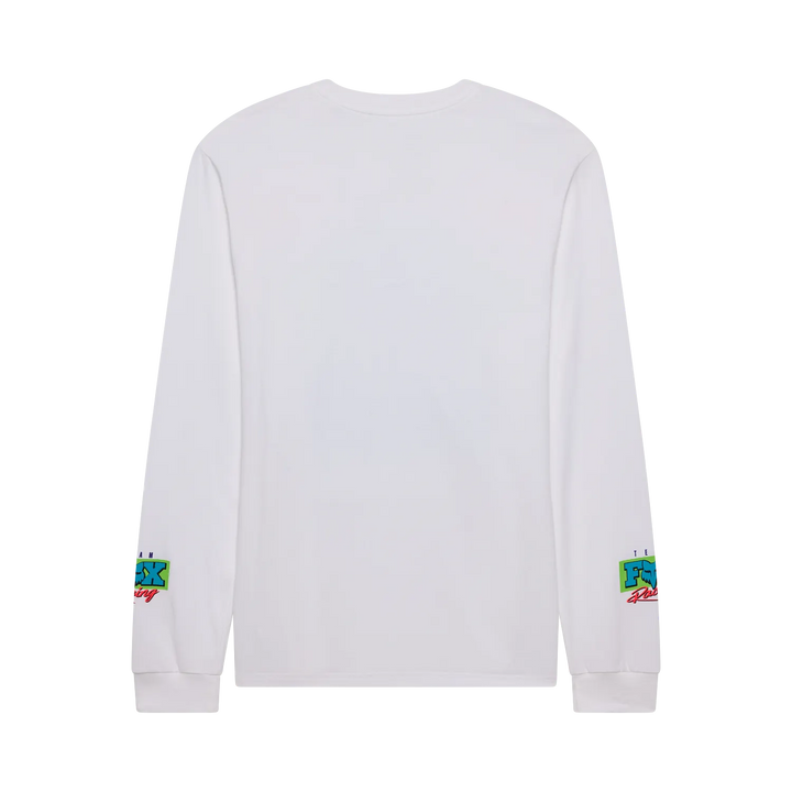 Fox Hardcore 195 Original Long Sleeve Tee White