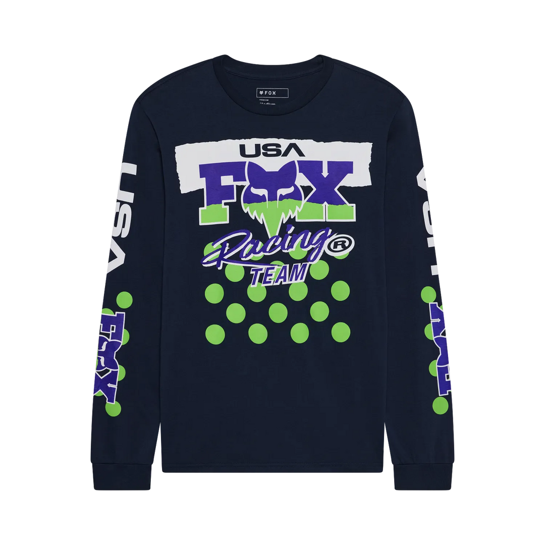 Fox HC94 195 Original Long Sleeve Tee Blue
