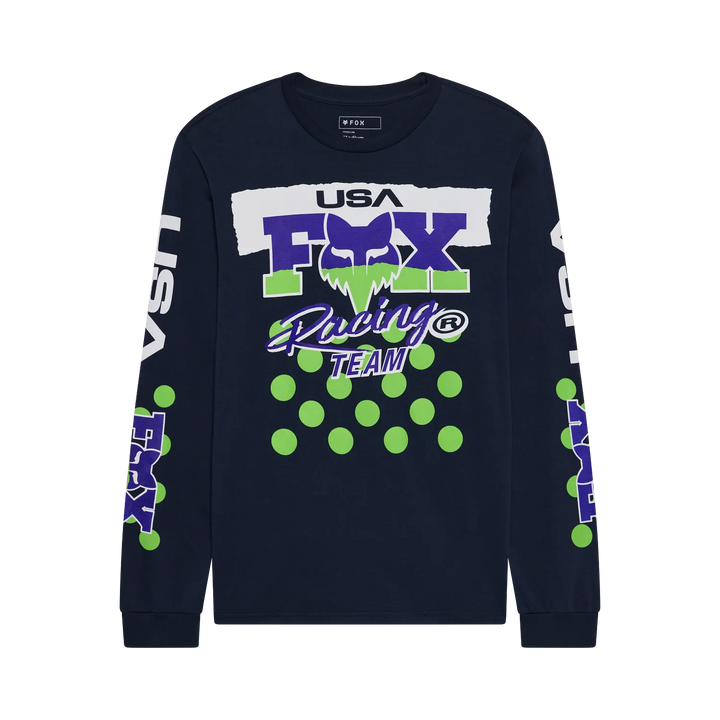 Fox HC94 195 Original Long Sleeve Tee Blue