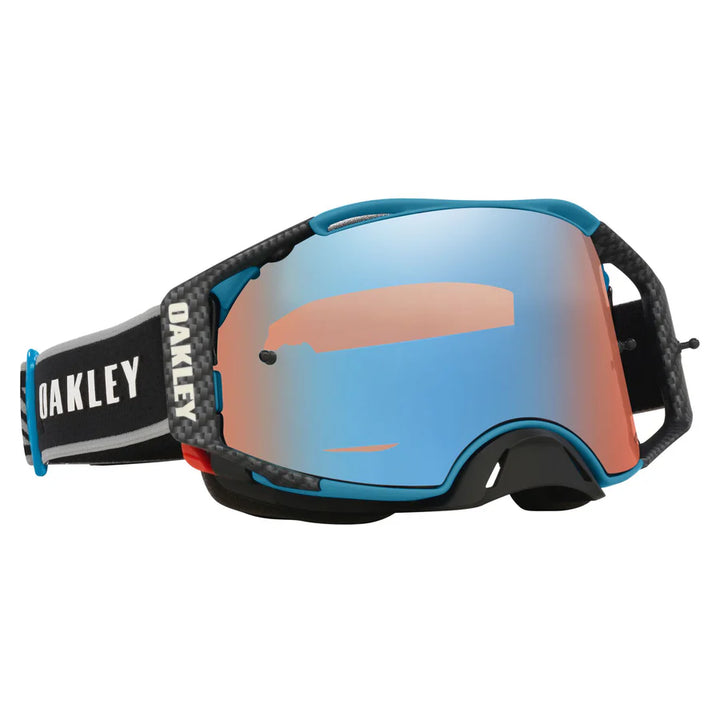 OAKLEY AIRBRAKE GOGGLES ELI TOMAC SIGNATURE BLUE- PRIZM SAPPHIRE IRIDIUM LENS