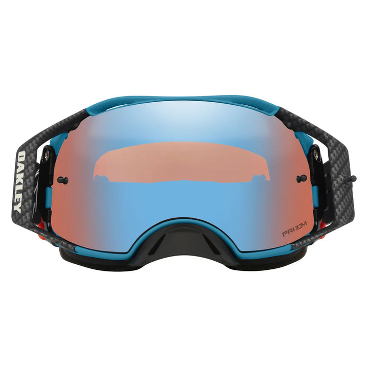OAKLEY AIRBRAKE GOGGLES ELI TOMAC SIGNATURE BLUE- PRIZM SAPPHIRE IRIDIUM LENS