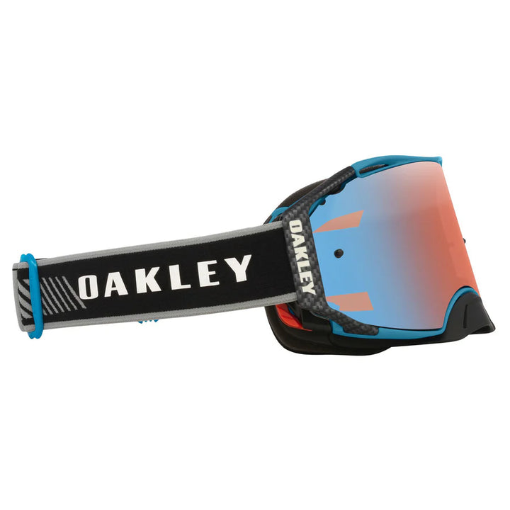 OAKLEY AIRBRAKE GOGGLES ELI TOMAC SIGNATURE BLUE- PRIZM SAPPHIRE IRIDIUM LENS