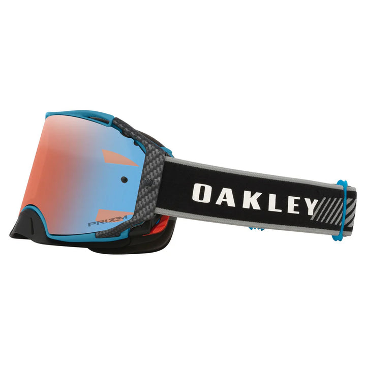 OAKLEY AIRBRAKE GOGGLES ELI TOMAC SIGNATURE BLUE- PRIZM SAPPHIRE IRIDIUM LENS