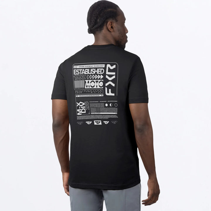 FXR Mens Victory Lap Premium Tshirt Black