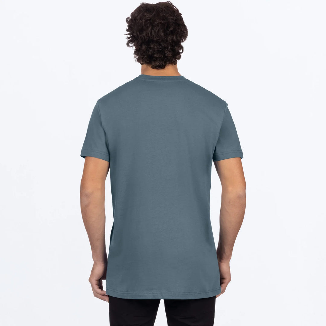 FXR Mens Moto Premium Tshirt Blue