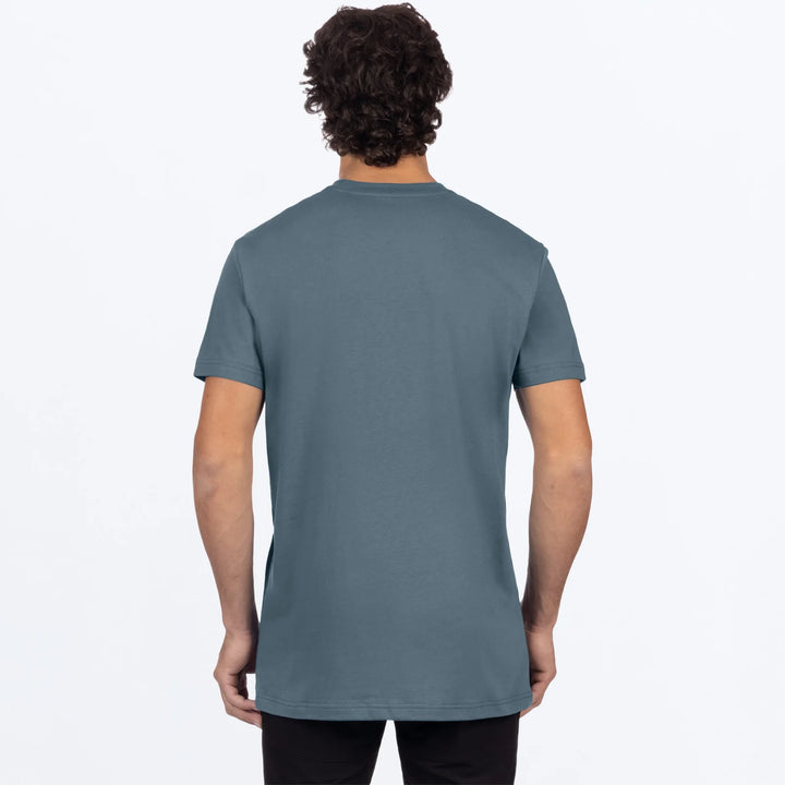 FXR Mens Moto Premium Tshirt Blue