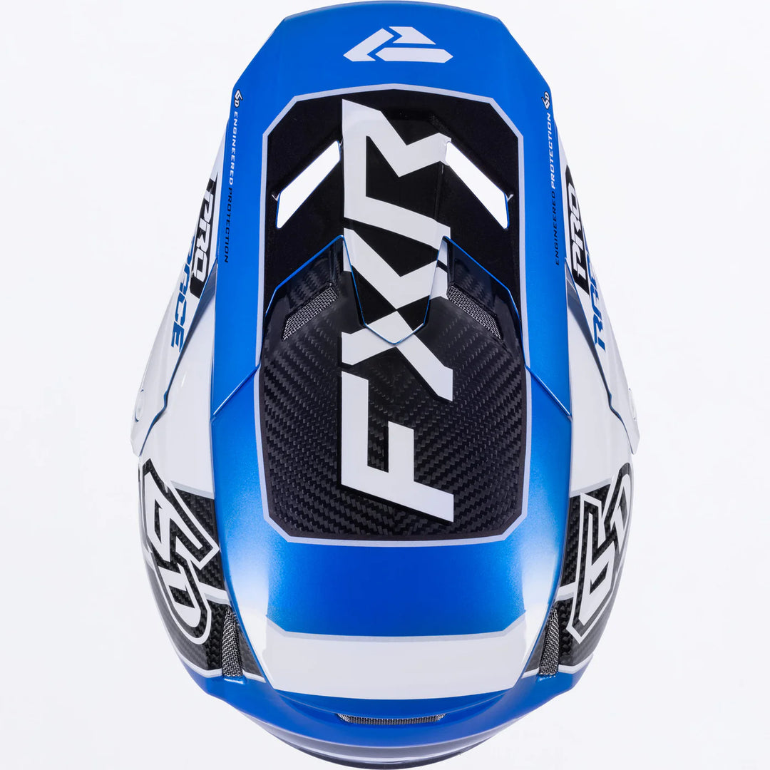 FXR 6D ATR-3 Cobalt Blue Helmet