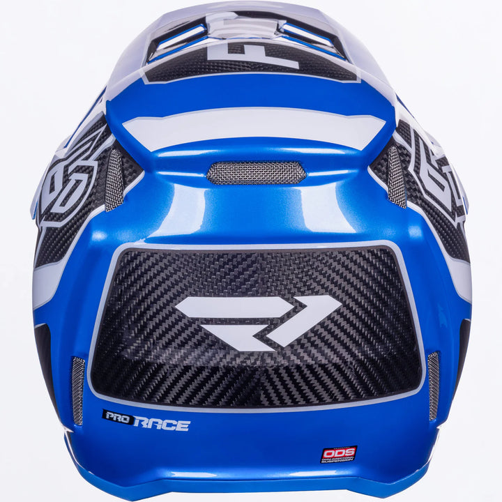 cobalt blue motorcycle helmet FXR 6D ATR-3 Cobalt Blue Helmet