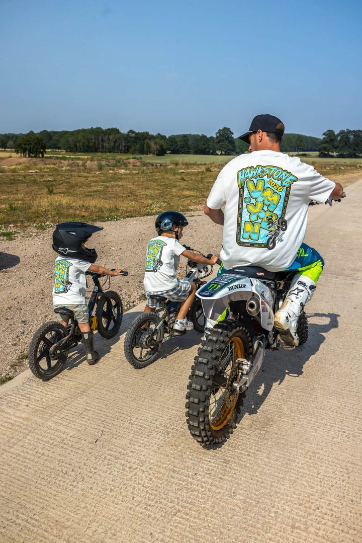 Kids Tommy Searle - 2026 VMXdN Hawkstone Tee White