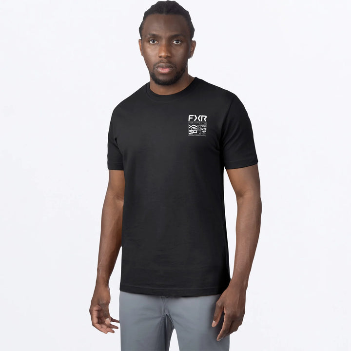 FXR Mens Victory Lap Premium Tshirt Black