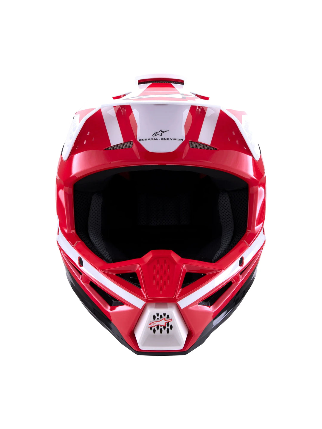 Alpinestars SM3 Heat MX Helmet Red White Black