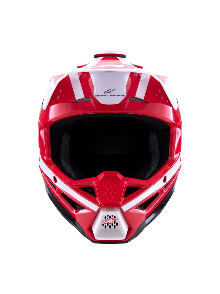 Alpinestars SM3 Heat MX Helmet Red White Black