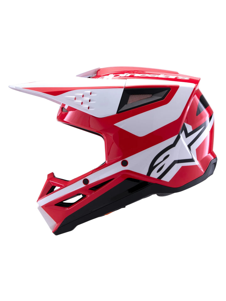 Alpinestars SM3 Heat MX Helmet Red White Black