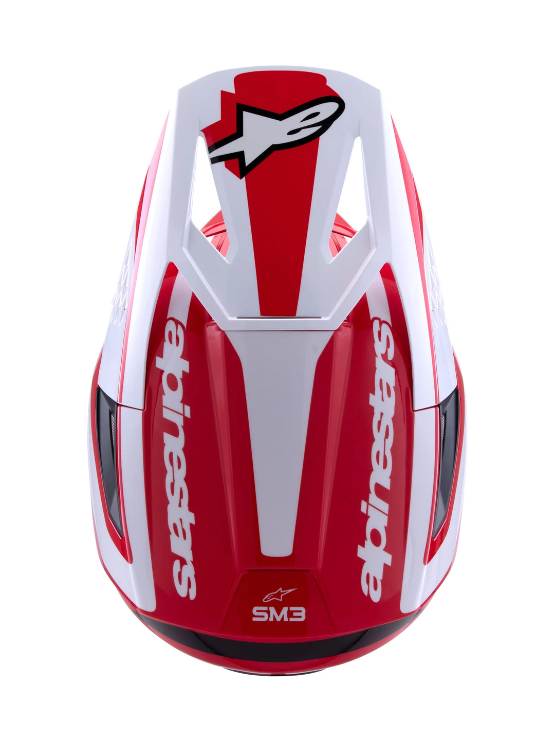 Alpinestars SM3 Heat MX Helmet Red White Black