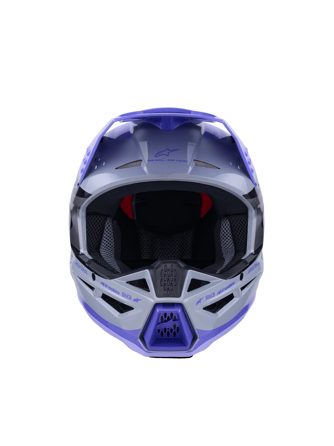 Alpinestars SM3 Jettson MX Helmet Purple