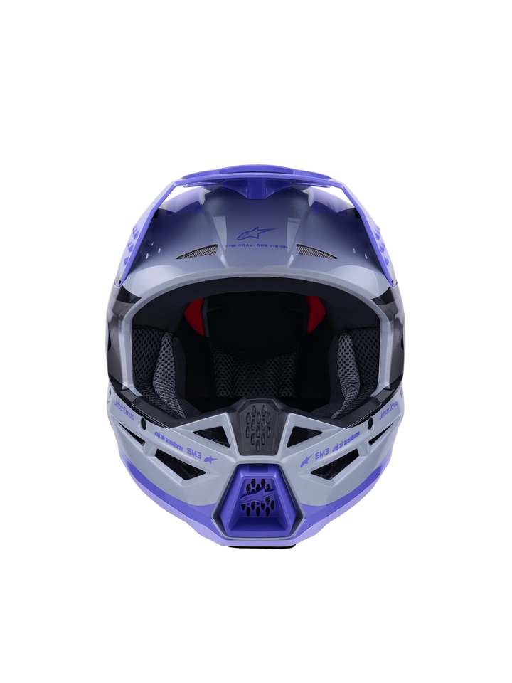 Alpinestars SM3 Jettson MX Helmet Purple