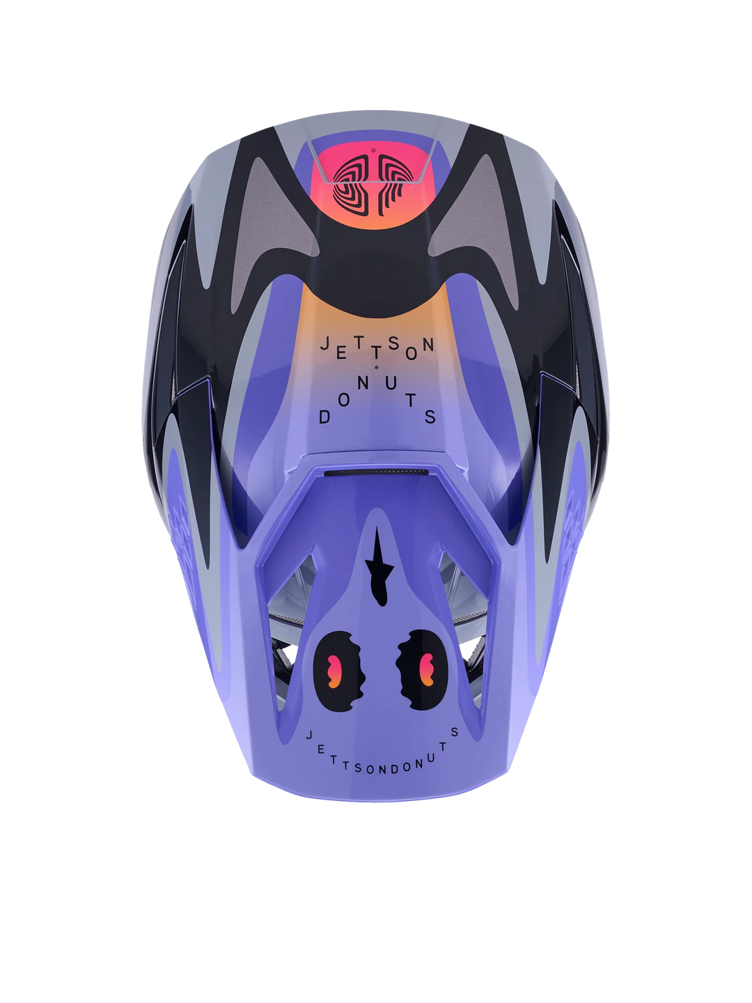 Alpinestars SM3 Jettson MX Helmet Purple