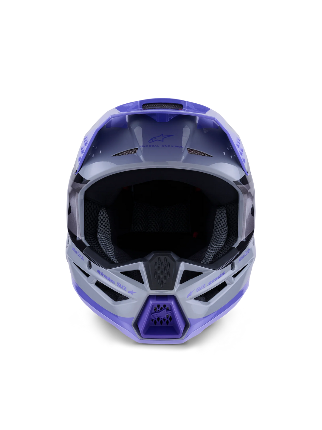 Alpinestars Youth SM3 Jettson MX Helmet Purple