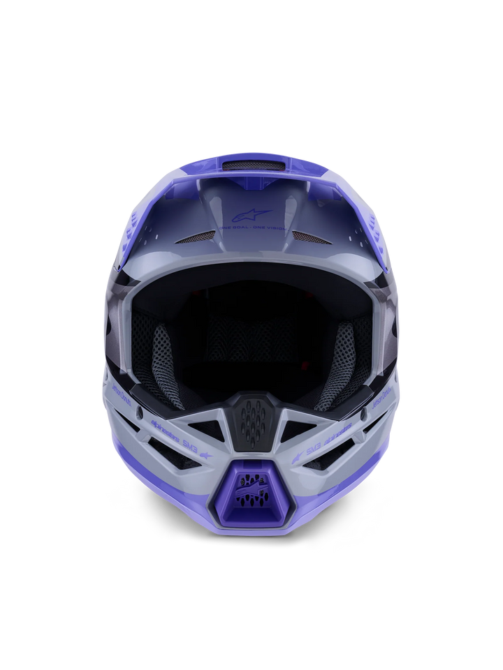 Alpinestars Youth SM3 Jettson MX Helmet Purple
