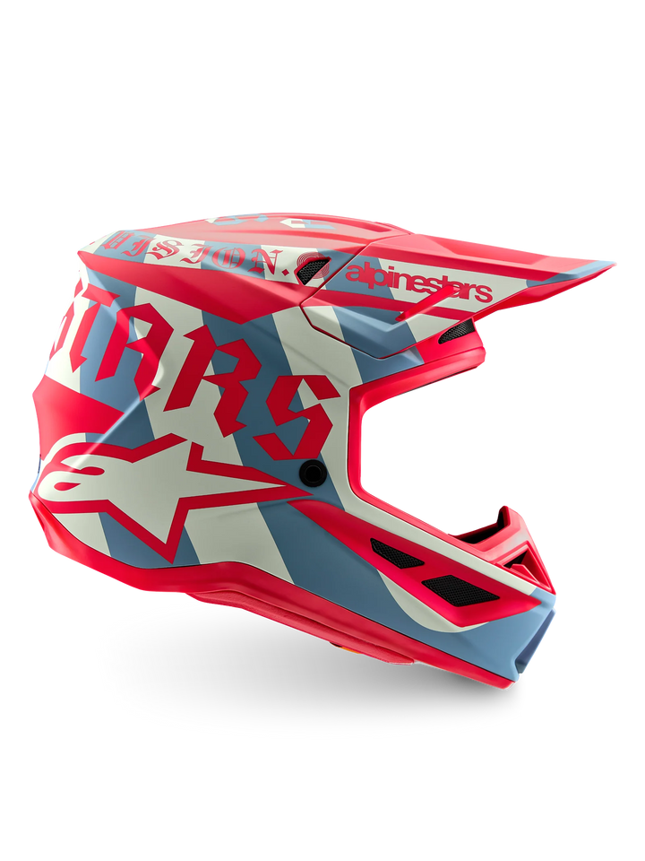 Limited Edition Alpinestars S-M7 Beast Coast Helmet