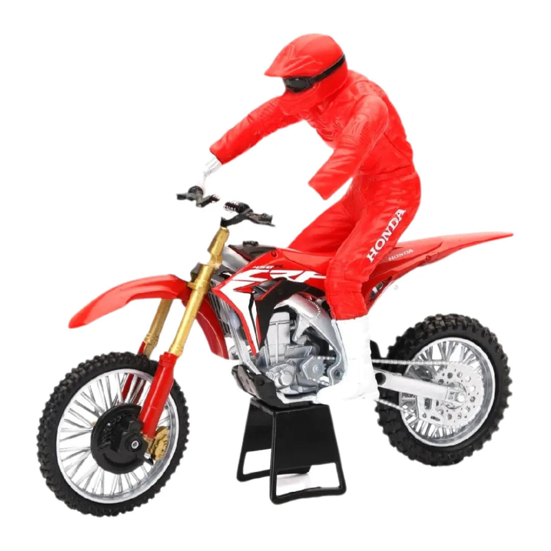Bicycle With Rider New Ray Honda CRF450 1:12 Model Bike With Rider | MASTERS OF MX ...
