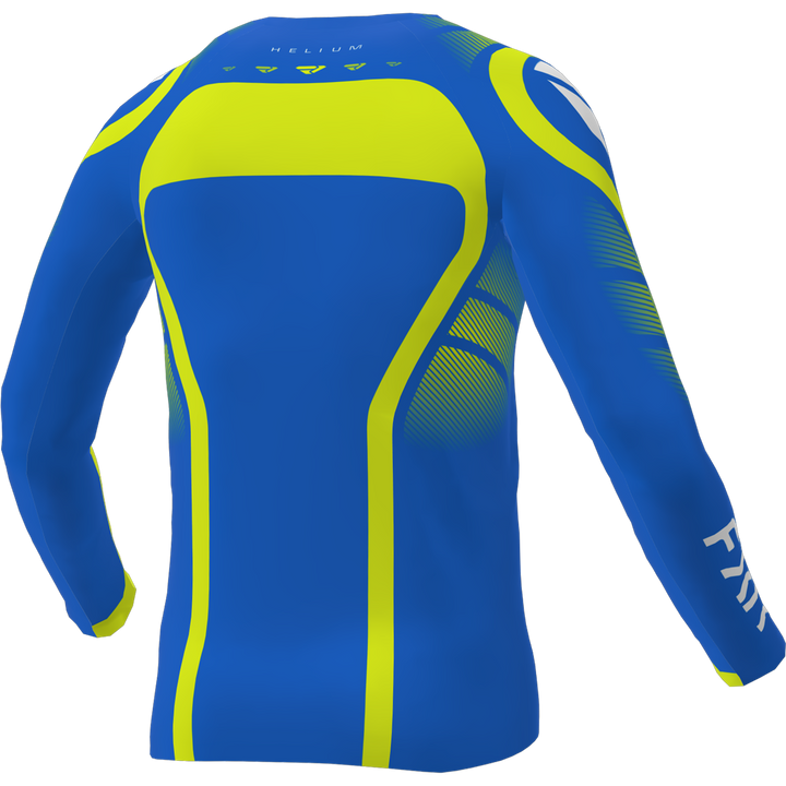 2026 FXR Helium Infinity Blue Yellow MX Kit Combo