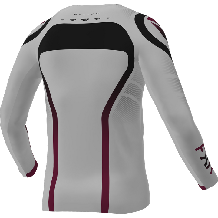 2026 FXR Helium Infinity Silver Grey MX Kit Combo