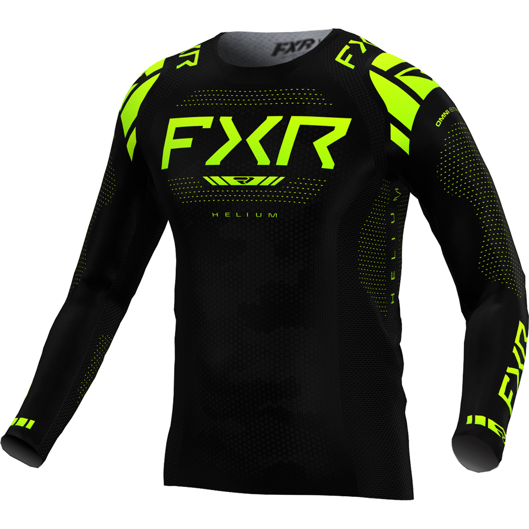 2025.7 FXR Helium Black Yellow MX Kit Combo