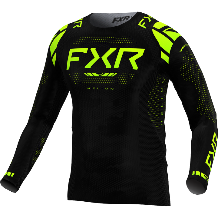 2025.7 FXR Helium Black Yellow MX Kit Combo