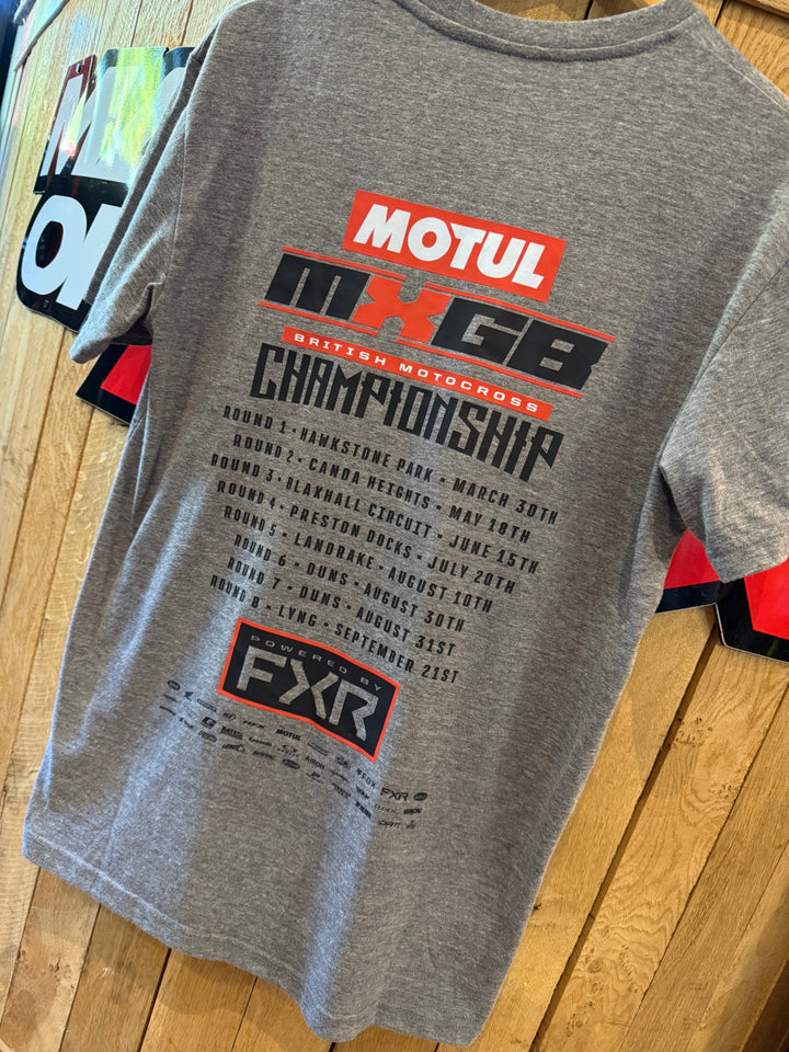 FXR Motul ACU British MX 2025 Championship Adult Tee