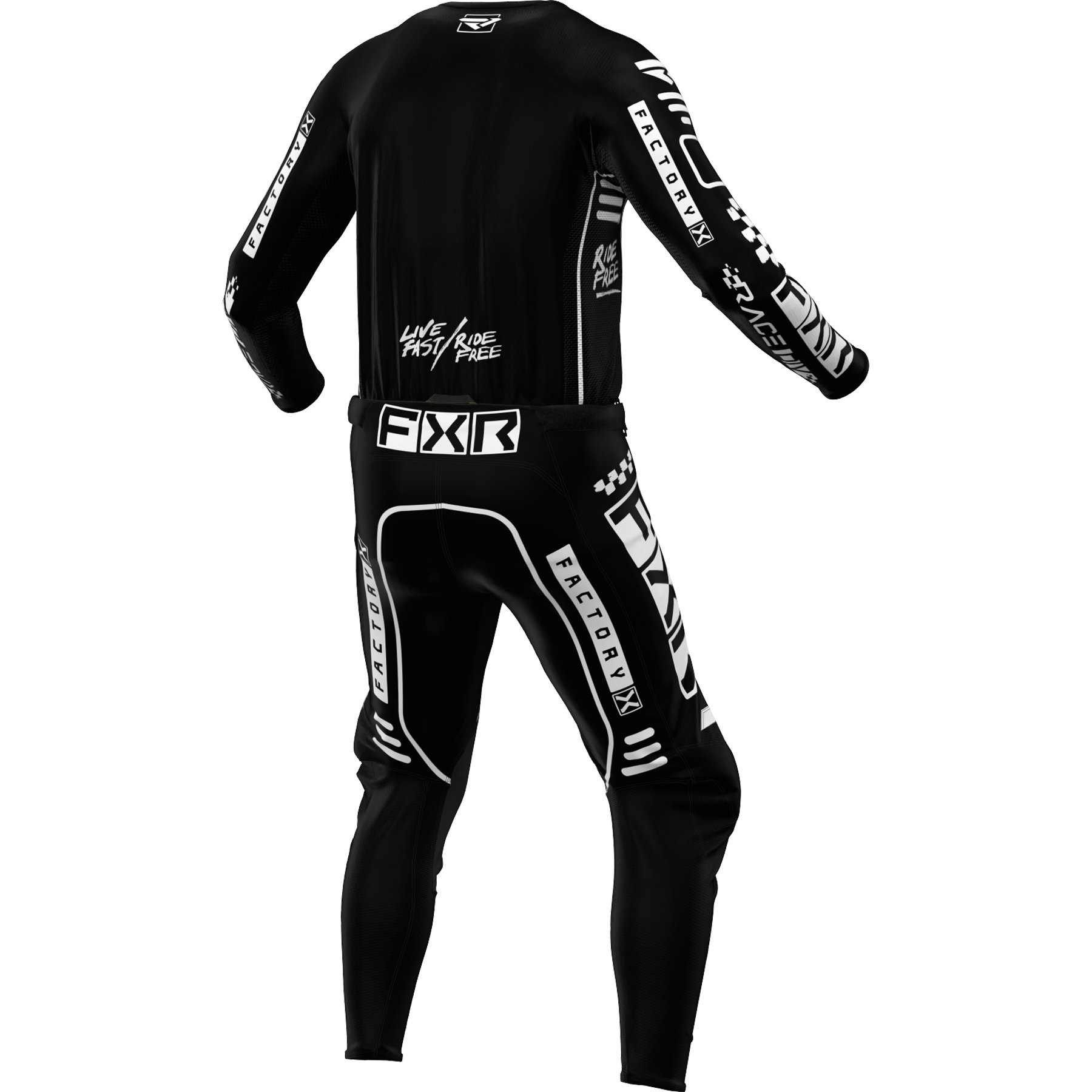 2024 FXR PODIUM GLADIATOR BLACK MX KIT COMBO | FXR MX Kits – mastersofmx