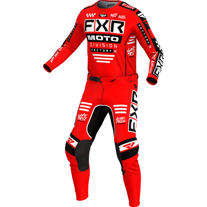 2024 FXR PODIUM GLADIATOR RED BLACK MX KIT COMBO