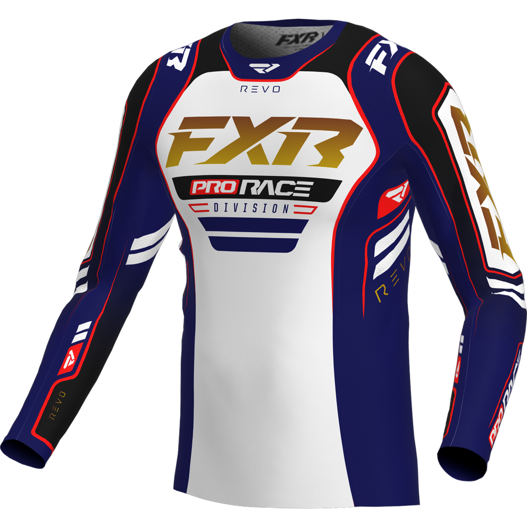 2026 FXR Revo Alpha Admiral Blue MX Kit Combo