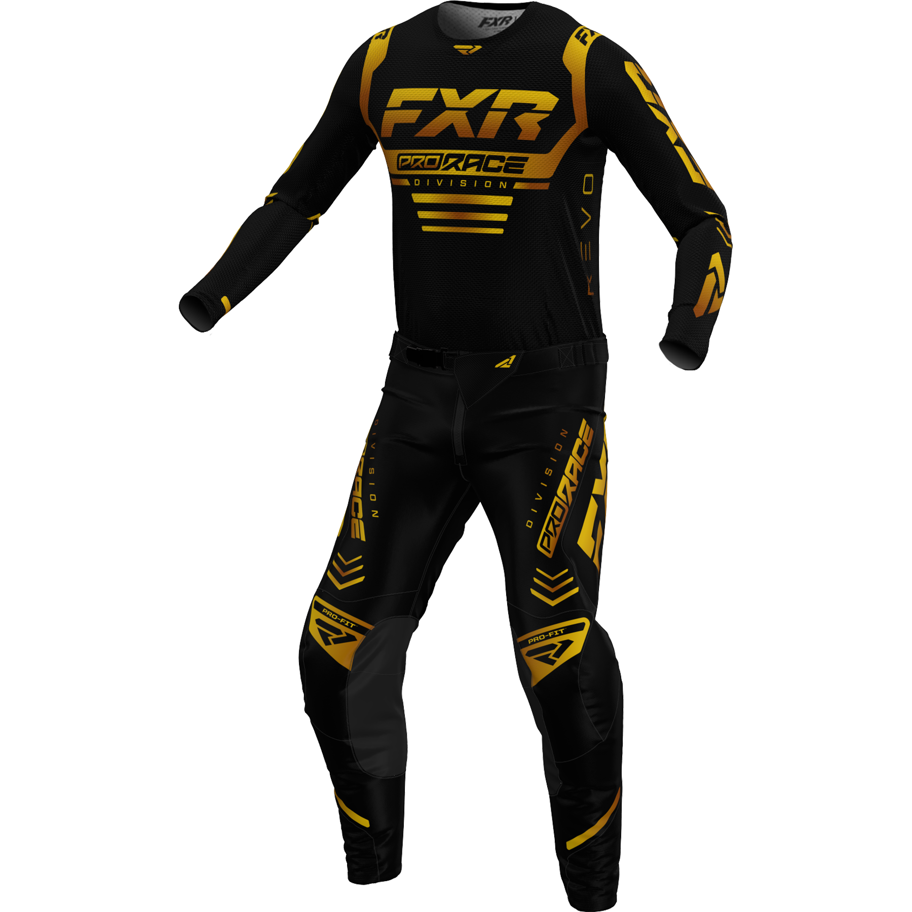 2024 FXR REVO BLACK GOLD MX KIT COMBO | FXR MX Kits – mastersofmx