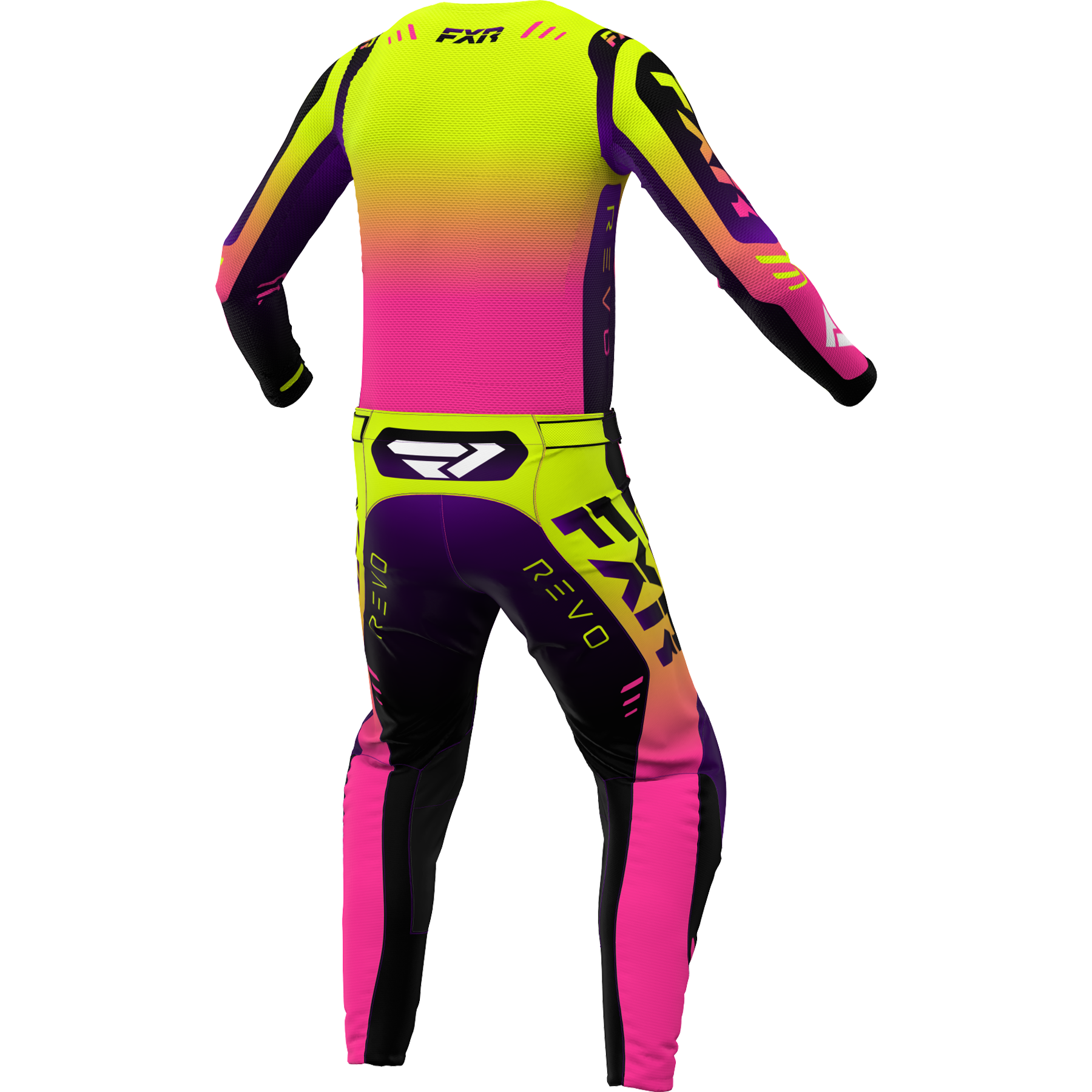 2024 FXR REVO LED YELLOW PINK MX KIT COMBO | FXR MX Kits – mastersofmx