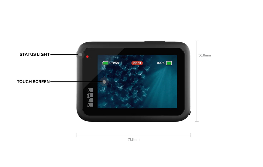 GoPro HERO11 BLACK Bundle - includes SD Card & Case