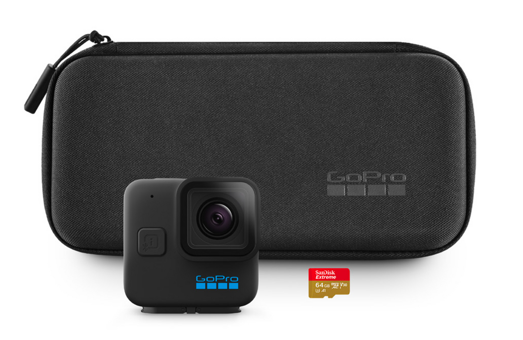 GoPro HERO11 BLACK MINI Bundle - includes SD Card & Case