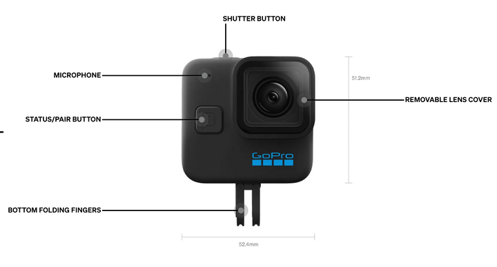 GoPro HERO11 BLACK MINI Bundle - includes SD Card & Case