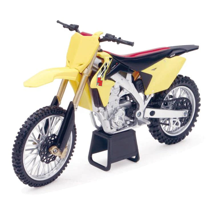 SUZUKI RMZ 450 1:12 SCALE DIECAST MX MODEL BIKE