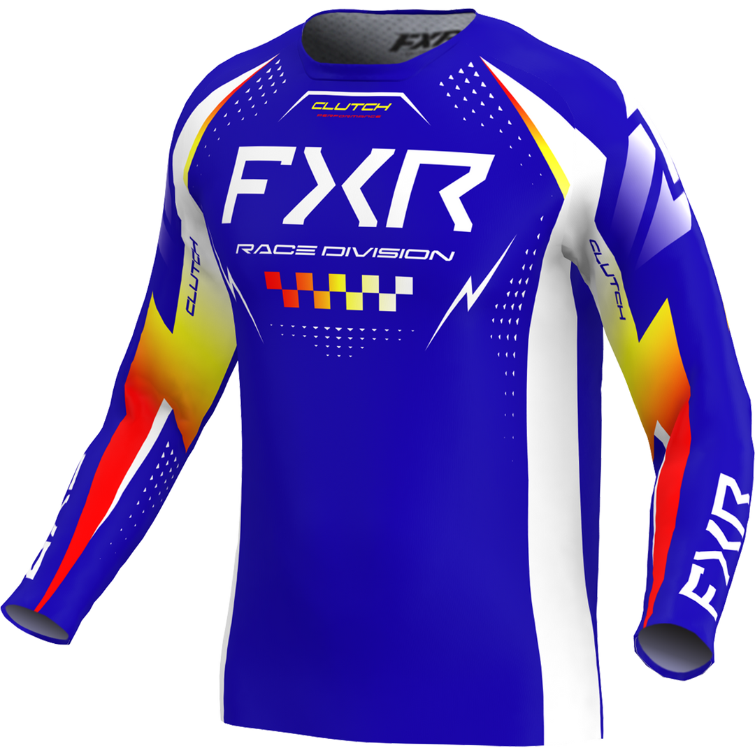 2026 FXR Youth Clutch Blue Yellow Red Kit Combo