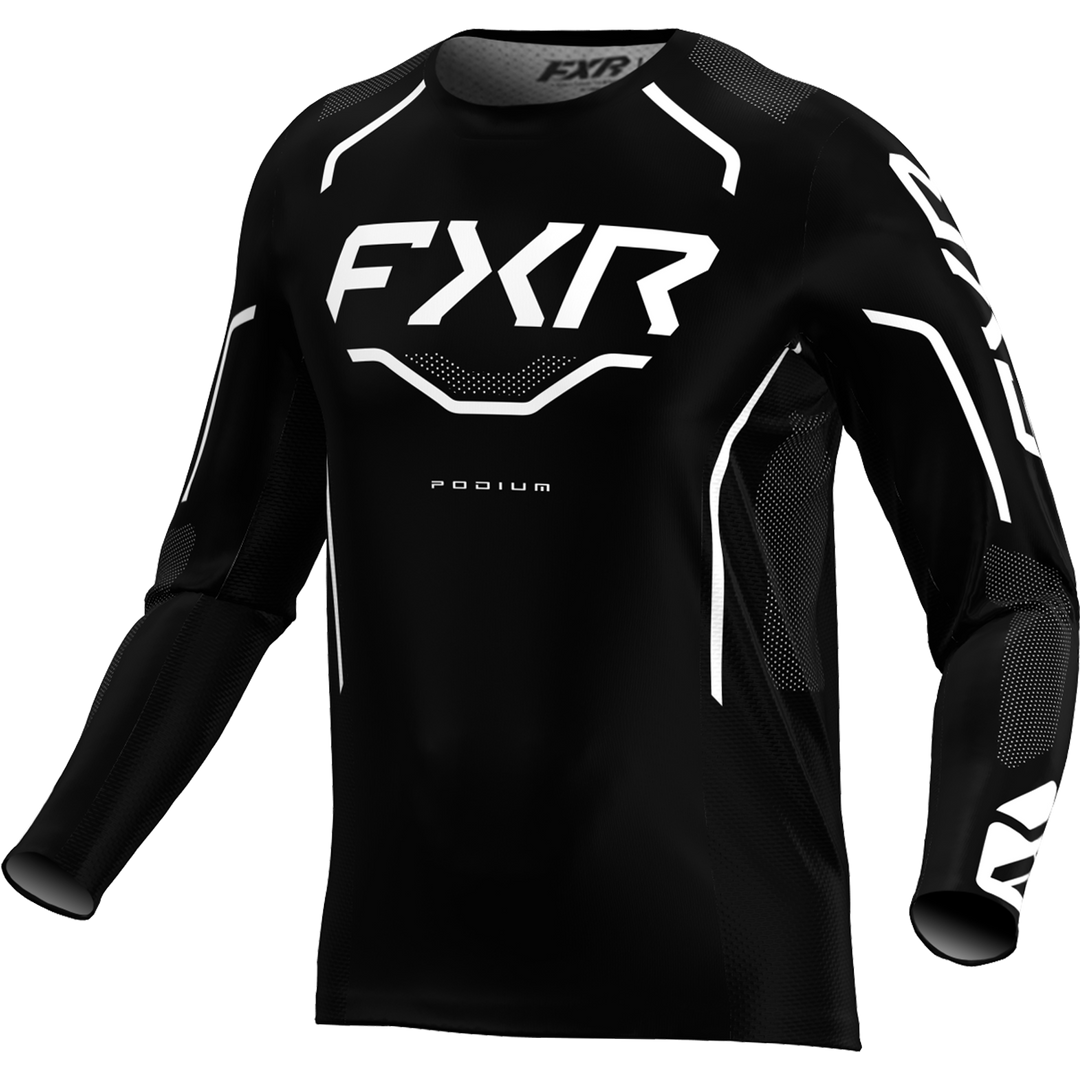 2026 FXR Youth Podium Black White Kit Combo