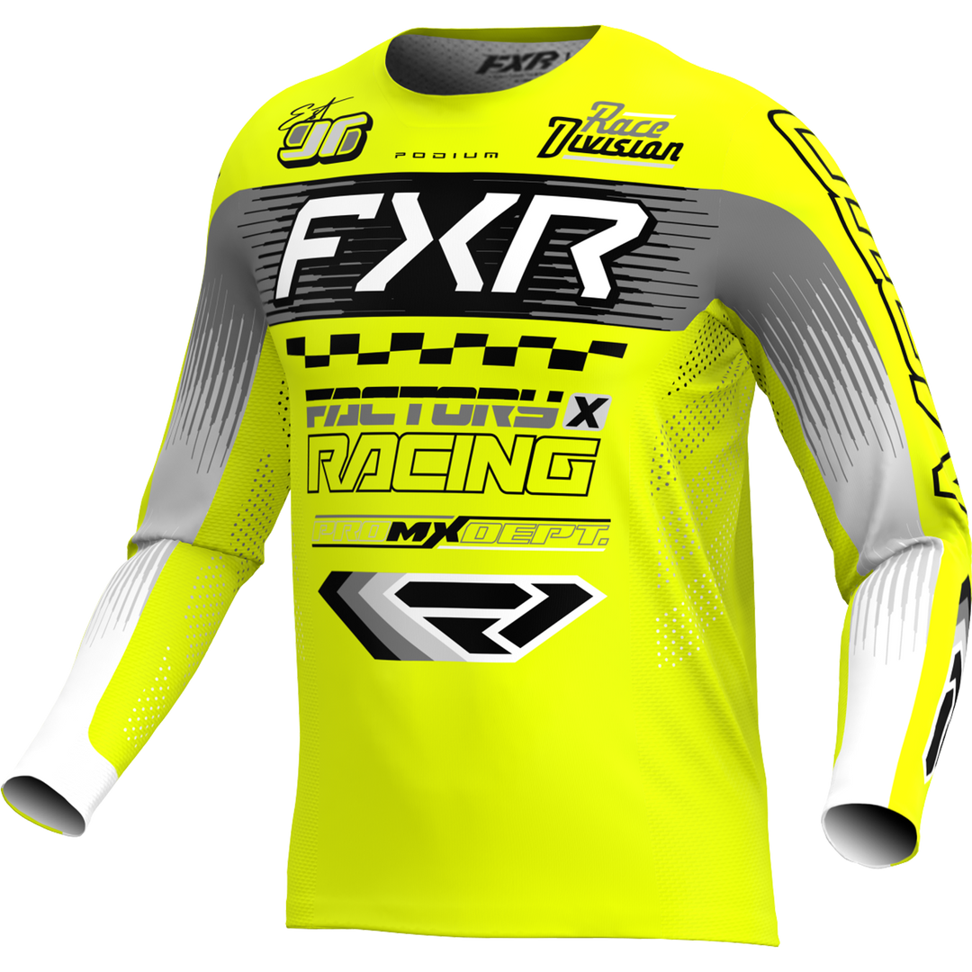 2026 FXR Youth Podium Hi Vis Yellow Kit Combo