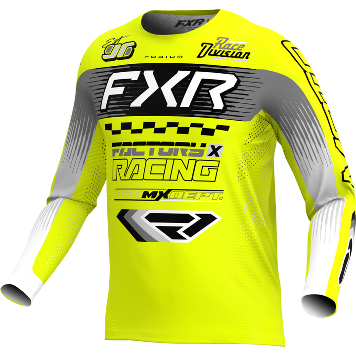 2026 FXR Youth Podium Hi Vis Yellow Kit Combo
