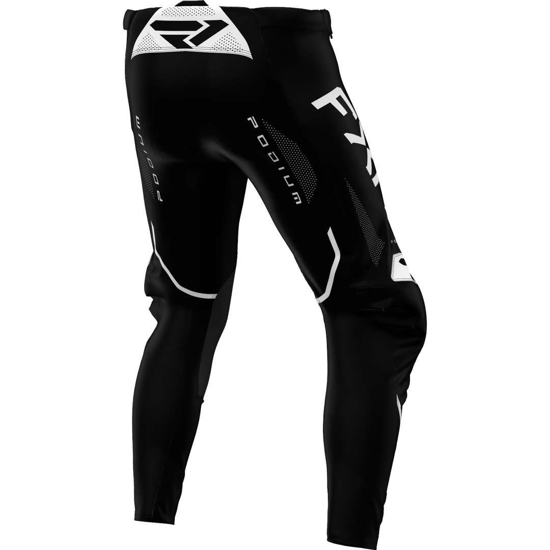 2026 FXR Youth Podium Black White Kit Combo