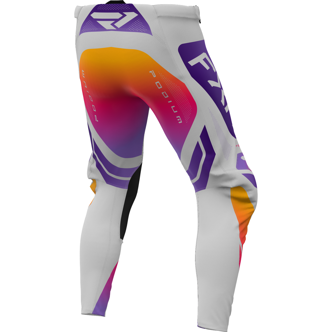2026 FXR Youth Podium Grey Purple Orange Kit Combo