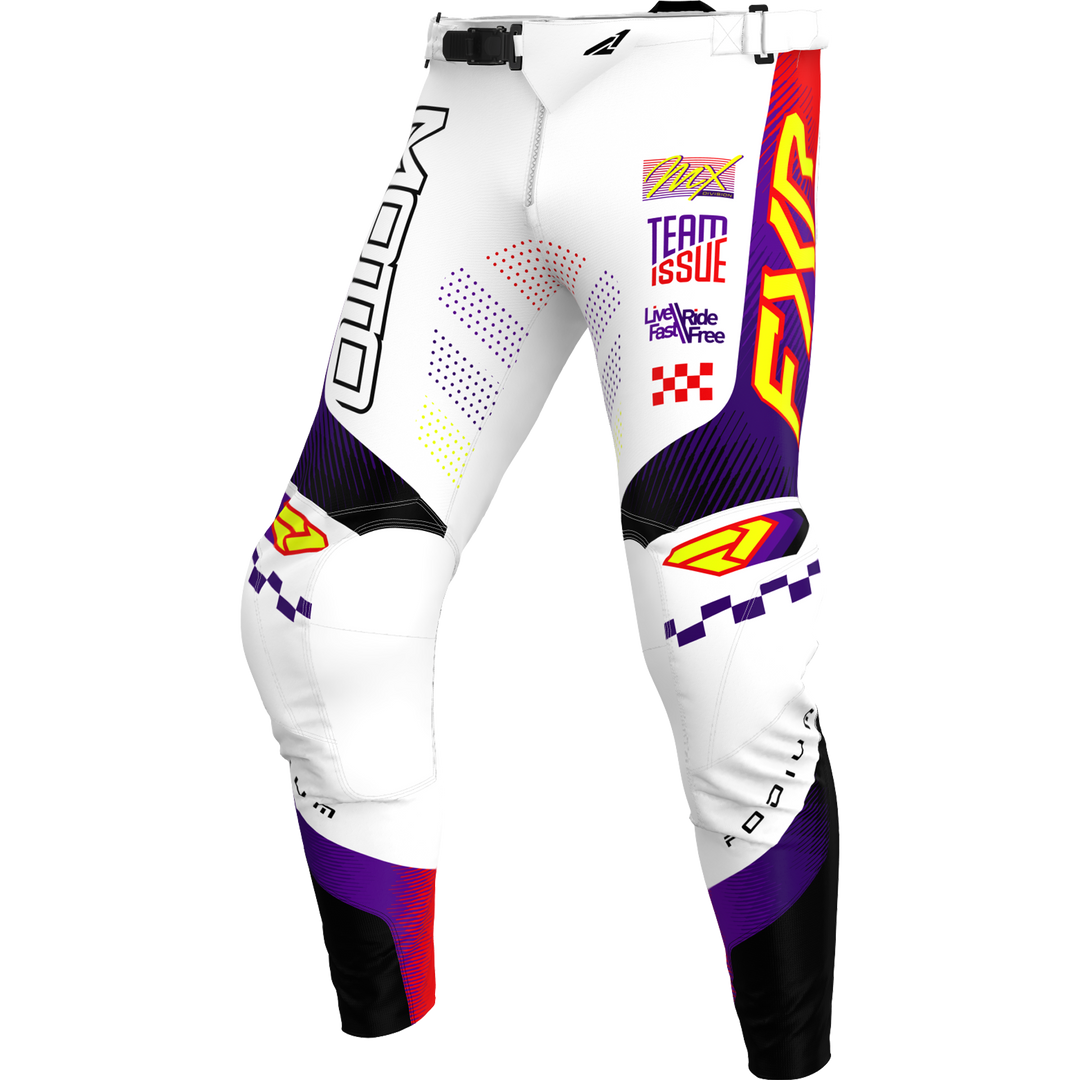 2026 FXR Youth Podium White Purple Kit Combo