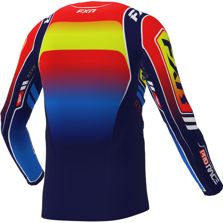 2026 FXR Youth Revo Nuke Blue Red Yellow Kit Combo
